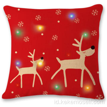 Mosell! 100% Polyester Cetak Bantal Natal!